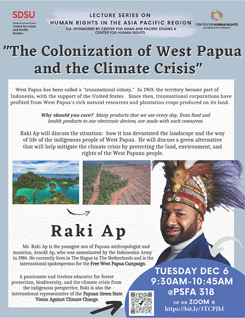 The Colonization of West Papua and the Climate Crisis